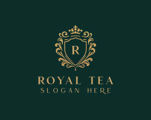 High End Royal Shield logo design