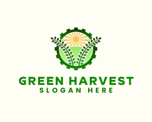 Agriculture - Agriculture Field Gear logo design