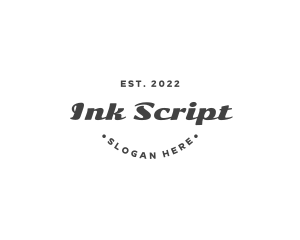Script - Generic Branding Script logo design