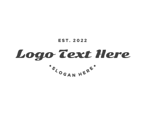 Generic Branding Script Logo