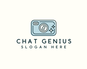 Studio - Cute Photography Camera logo design