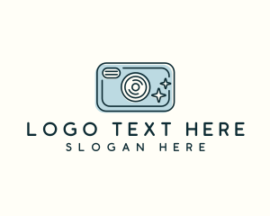 Imaging - Cute Photography Camera logo design