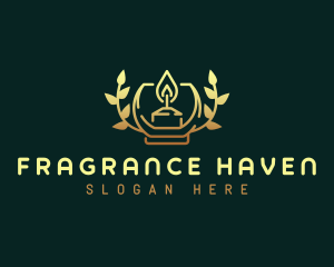 Handmade Wax Candle logo design