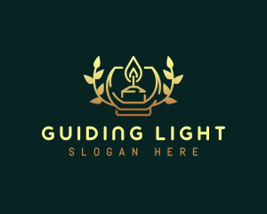 Handmade Wax Candle logo design