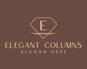 Elegant Premium Diamond logo design