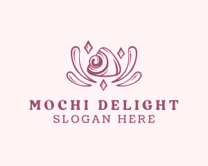 Mochi - Sweet Mochi Dessert logo design