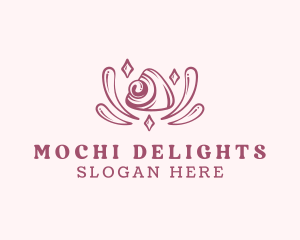 Mochi - Sweet Mochi Dessert logo design