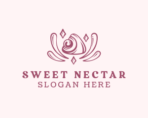 Sweet Mochi Dessert logo design