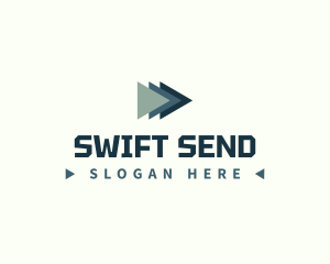 Send - Forward Logistics Transport logo design