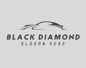 Sleek Sports Car Racer logo design