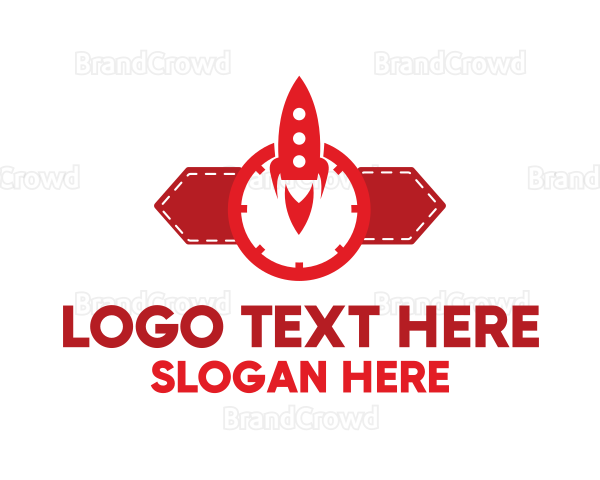 Red Rocket Wristwatch Logo