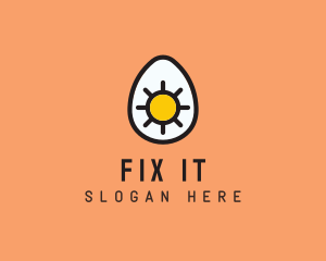 Sunny Side Up Breakfast logo design