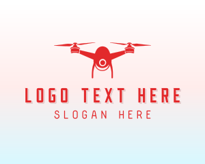 Videography - Drone Videography Technology logo design