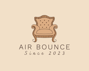 Simple Armchair Furniture logo design