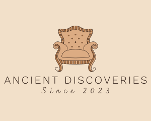 Simple Armchair Furniture logo design