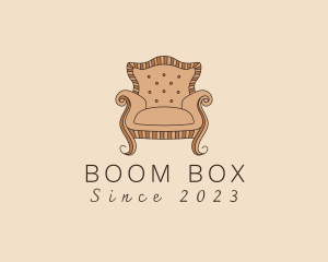 Simple Armchair Furniture logo design