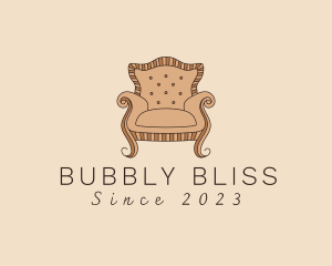 Simple Armchair Furniture logo design