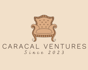 Simple Armchair Furniture logo design