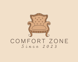 Armchair - Simple Armchair Furniture logo design