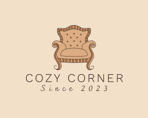 Armchair - Simple Armchair Furniture logo design