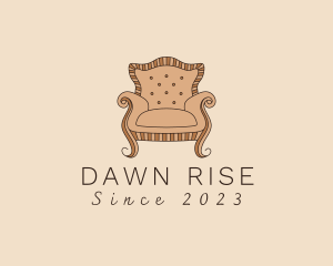 Simple Armchair Furniture logo design