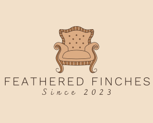 Simple Armchair Furniture logo design