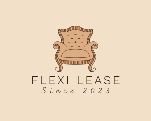 Simple Armchair Furniture logo design