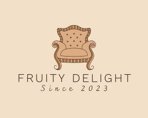 Simple Armchair Furniture logo design