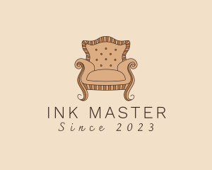 Simple Armchair Furniture logo design