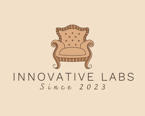 Simple Armchair Furniture logo design