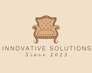 Simple Armchair Furniture logo design