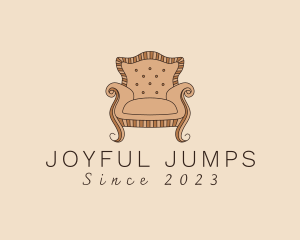 Simple Armchair Furniture logo design