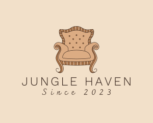 Simple Armchair Furniture logo design