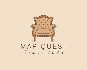 Simple Armchair Furniture logo design