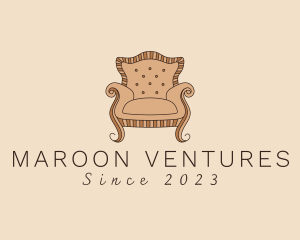 Simple Armchair Furniture logo design