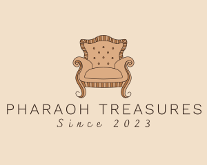 Simple Armchair Furniture logo design