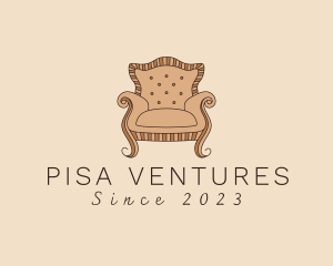 Simple Armchair Furniture logo design