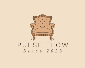 Simple Armchair Furniture logo design