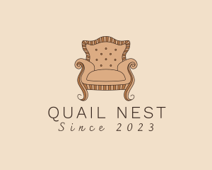 Simple Armchair Furniture logo design