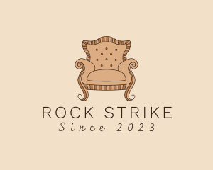 Simple Armchair Furniture logo design