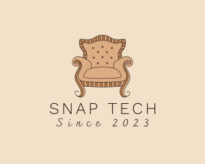 Simple Armchair Furniture logo design