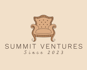 Simple Armchair Furniture logo design