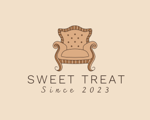 Simple Armchair Furniture logo design