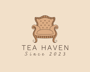 Simple Armchair Furniture logo design