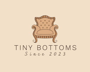 Simple Armchair Furniture logo design