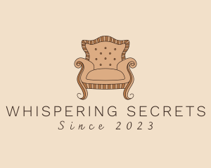 Simple Armchair Furniture logo design