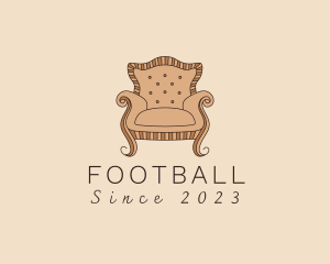 Simple Armchair Furniture logo design