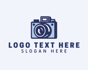 Shutter Speed - Photography Camera Lens logo design