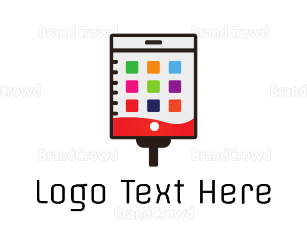 Medical Software Device Application Logo