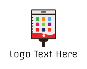 Blood - Medical Software Device Application logo design
